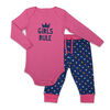 Ensemble combinaison et pantalon Koala Baby Girl Power - Jusquà - 3 Mois