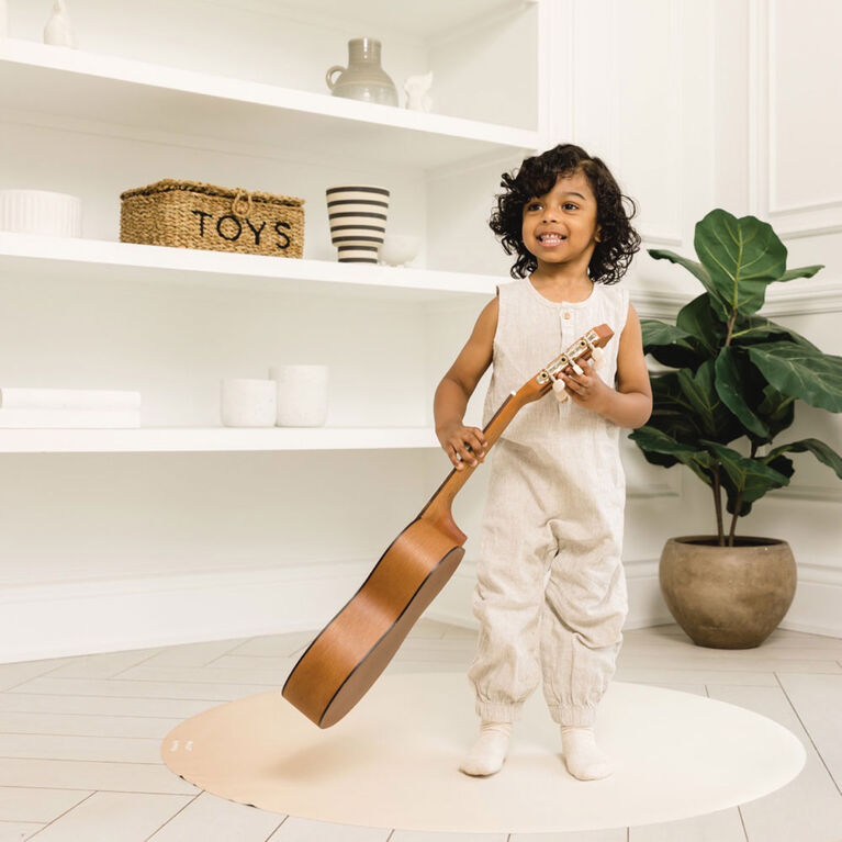 Catch All Splat Mat For Mealtime & Playtime Mess, Sand Ombre