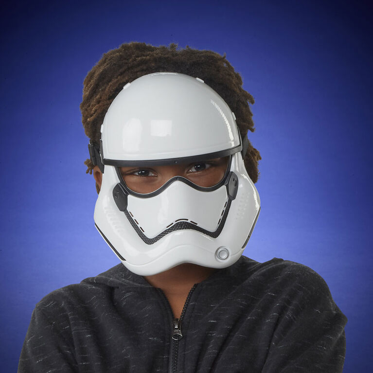 Star Wars First Order Stormtrooper Mask for Kids Roleplay and Dress Up, Star Wars Galaxy's Edge - R Exclusive