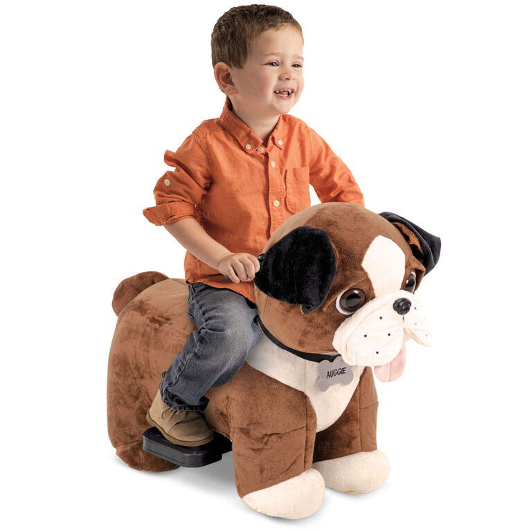 Auggie 6V - Jouet en peluche de chien de Huffy