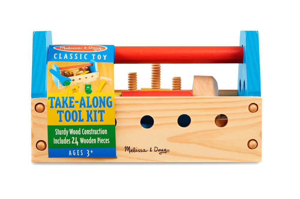 Melissa and doug plush tool kit store
