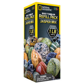 National Geographic Rock Tumbler Refill Pack - Jasper mix - English Edition