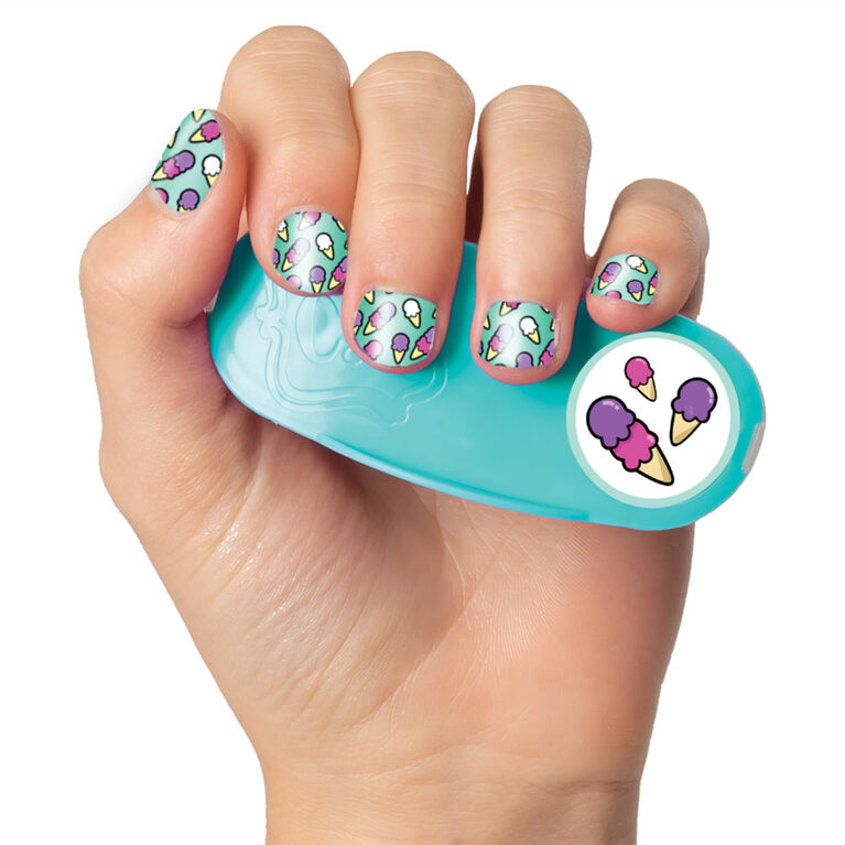 Cool Maker, recharge de coffret de motifs Sugar Delight GO GLAM, décorez 50  ongles avec la machine GO GLAM Nail Stamper