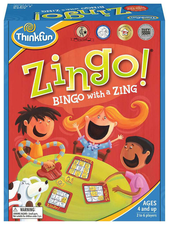 Thinkfun games - Zingo! Bingo with a Zing - English Edition