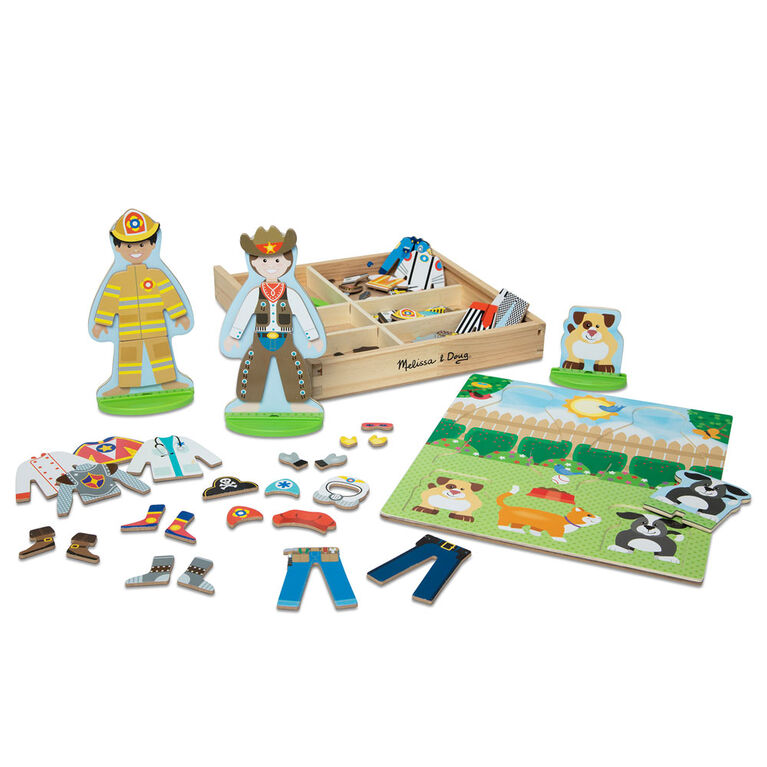 Occupations Magnetic Dress-Up Play Set - Édition anglaise