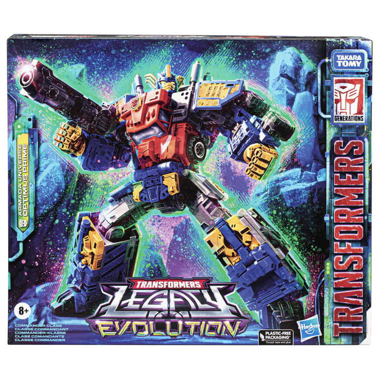 Transformers Legacy Evolution Commander Armada Universe Optimus Prime 7.5 Inch Action Figure