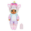 BABY BORN SURPRISE Animal Babies Series 5/ Unwrap surprises; Collectible baby dolls with soft swaddle and bunny pouch; Which animal will you get? Dinosaur, unicorn, lion, penguin, cow, and so much more.