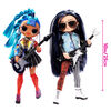 Paquet de 2 poupées L.O.L. Surprise! O.M.G. Remix Rocker Boi et Punk Grrrl : 2 poupées-mannequins avec musique - Édition anglaise