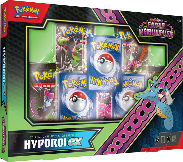 Collection Illustration Spéciale Fable Nébuleuse Pokémon SV6.5 - Hyporoi-ex/Amphinobi-ex - Français