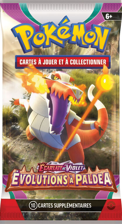 French Pokemon Scarlet & Violet Paldea Evolved Booster