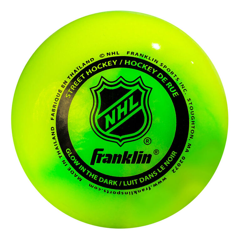 NHL Glow In The Dark Street Hockey  Ball