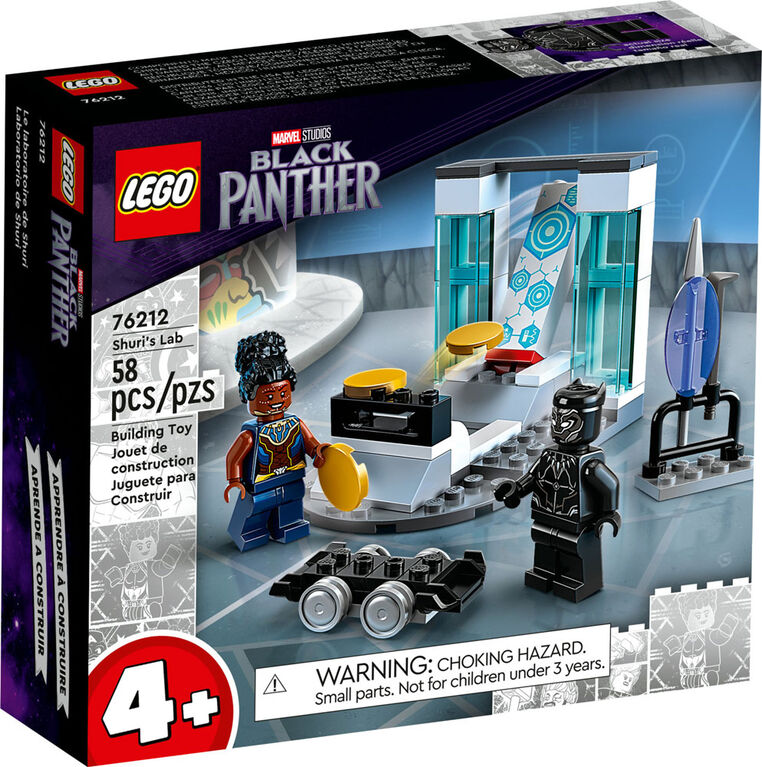 LEGO Marvel Le laboratoire de Shuri 76212 Ensemble de construction (58 pièces)