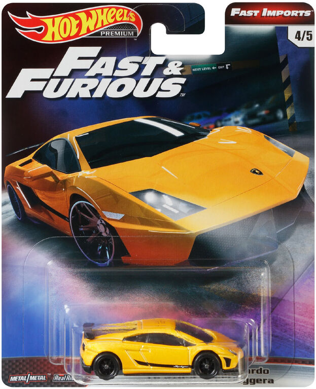 Hot Wheels Fast & Furious Lamborghini Gallardo LP570-4 Superleggera Vehicle