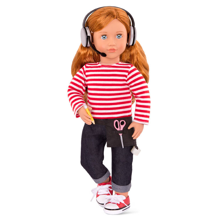 Our Generation, Behind The Scenes, Movie Production Outfit with Accessories for 18-inch Dolls