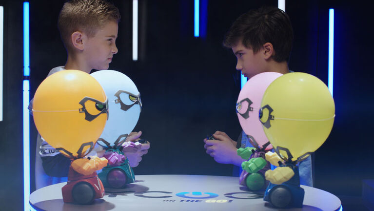 Robo Kombat Balloon Puncher  Twin Pack Purple and Green