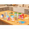 Little Tikes Real Wood Café and Bakery Exclusive Roleplay Kitchen Cook and Serve With Realistic Lights and Sounds and Dual-Sided Play