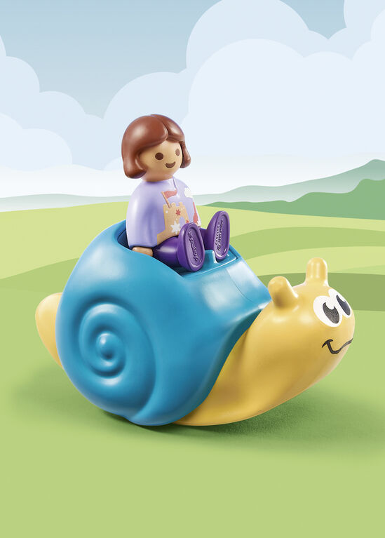 PLAYMOBIL 1.2.3 Rocking Snail