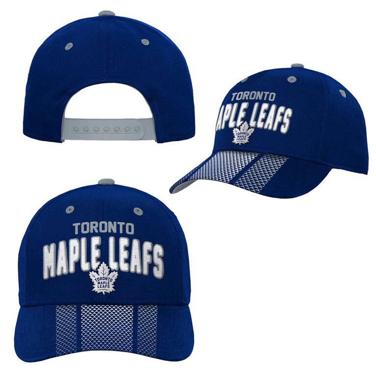 Casquette ajustable bleu royal des Maples Leafs 
