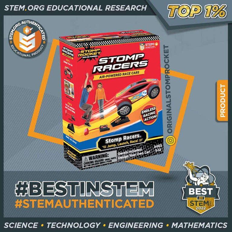 Stomp Rocket Stomp Racers (One Racer)