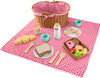 Fisher-Price Coffret Panier de pique-nique en bois, 31éléments
