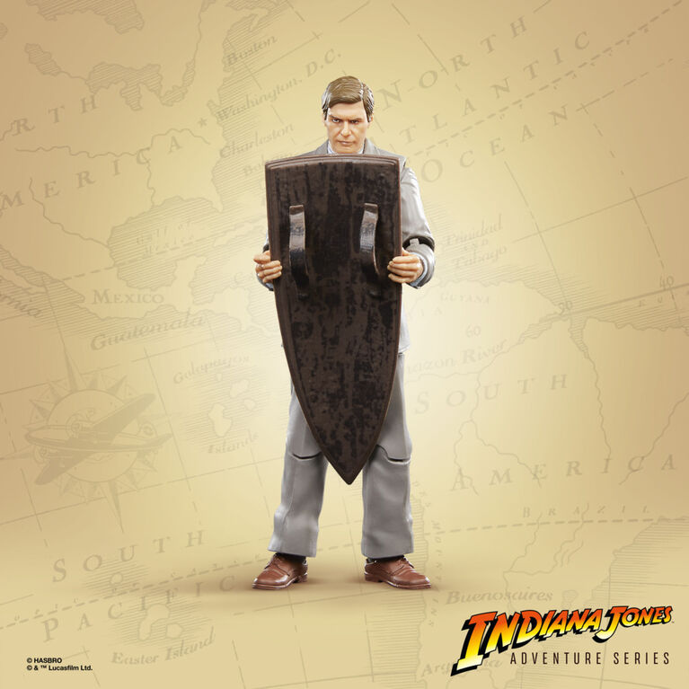 Indiana Jones and the Last Crusade Adventure Series Indiana Jones (Professor), 6 Inch Indiana Jones Action Figures