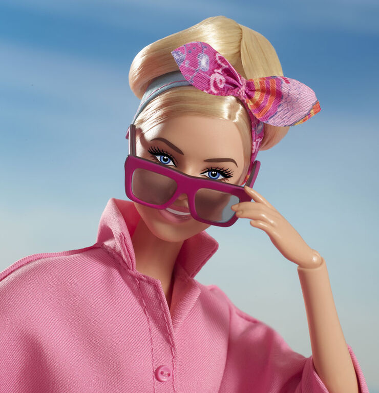 Barbie The Movie Collectible Doll, Margot Robbie as Barbie in Pink Power Jumpsuit