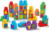 MEGA BLOKS First Builders ABC Building Bag Block Toy with Storage