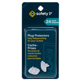 Safety 1st Press N' Pull Plug Protector - 24-Pack
