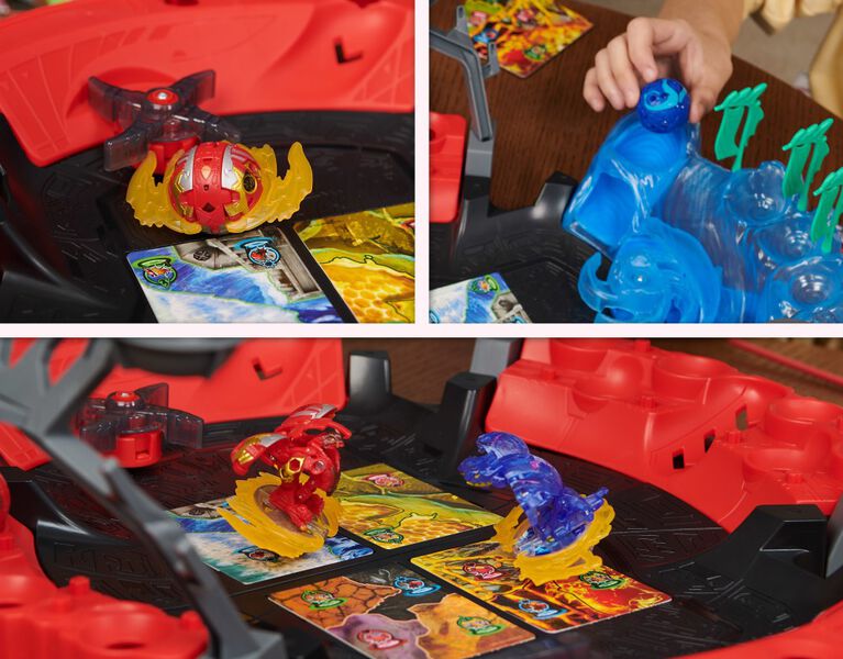 Bakugan Battle Arena avec Special Attack Dragonoid exclusif, figurine articulée personnalisable rotative