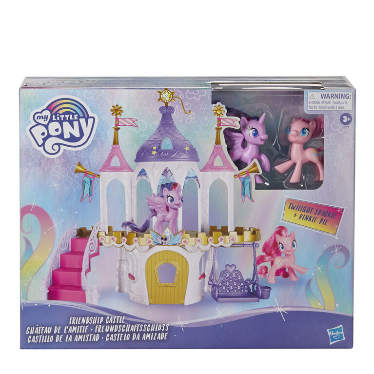 My Little Pony, Château de l'amitié avec poneys Twilight Sparkle et Pinkie Pie
