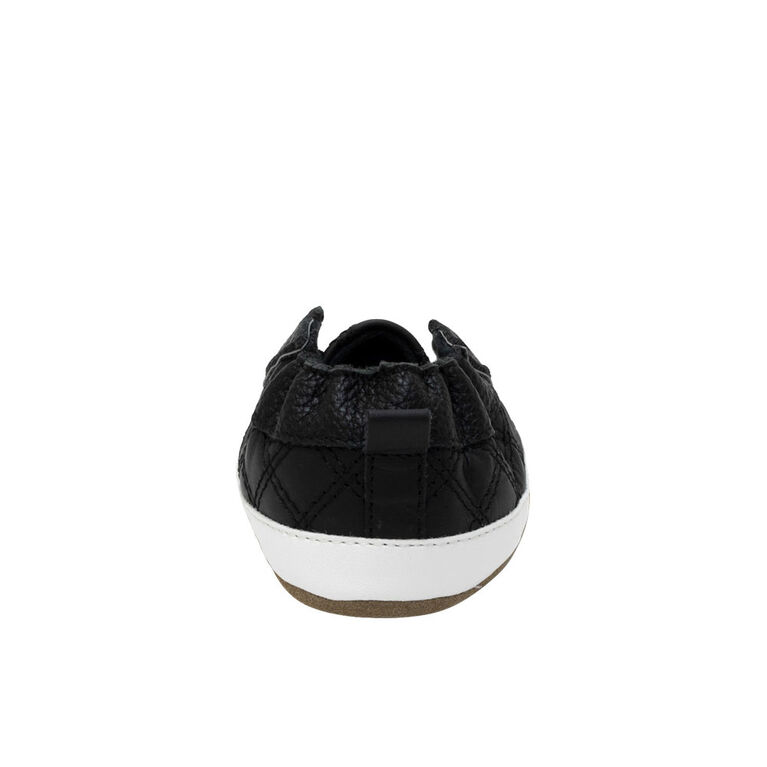 Robeez - Soft Soles - Stylish Steve - Black Leather
