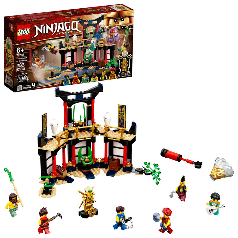 LEGO Ninjago Le tournoi des éléments 71735 (283 pièces)