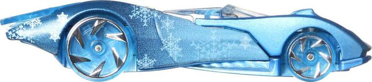 Hot Wheels Disney 100 Frozen Elsa Character Car, 1:64 Scale