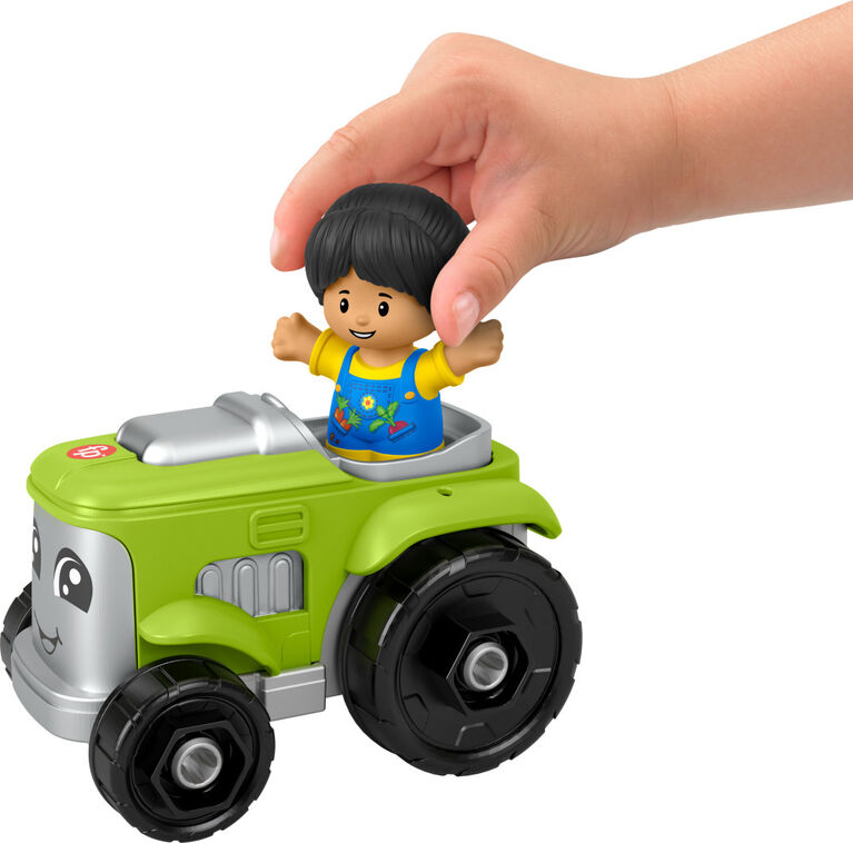 Fisher-Price Little People Tractor Farm Toy and Figure Set for Toddlers, 2 Pieces