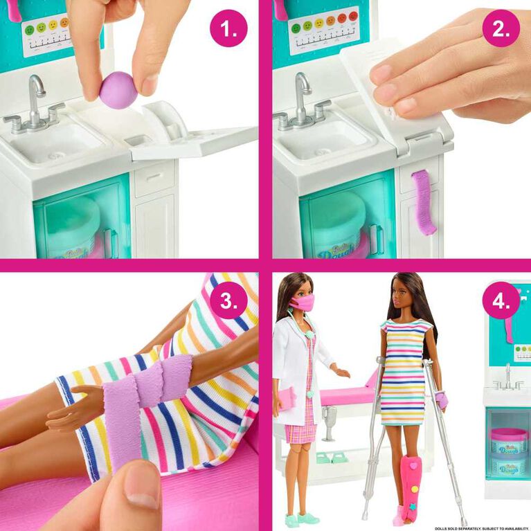​Barbie Fast Cast Clinic Playset