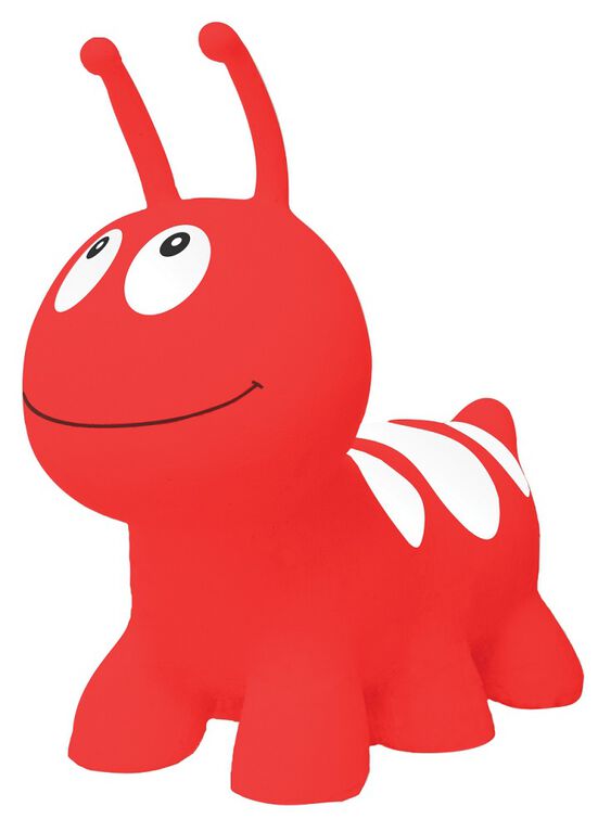 My First Jumpy Wormy - red