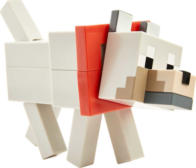Minecraft - Figurine Loup à Construire