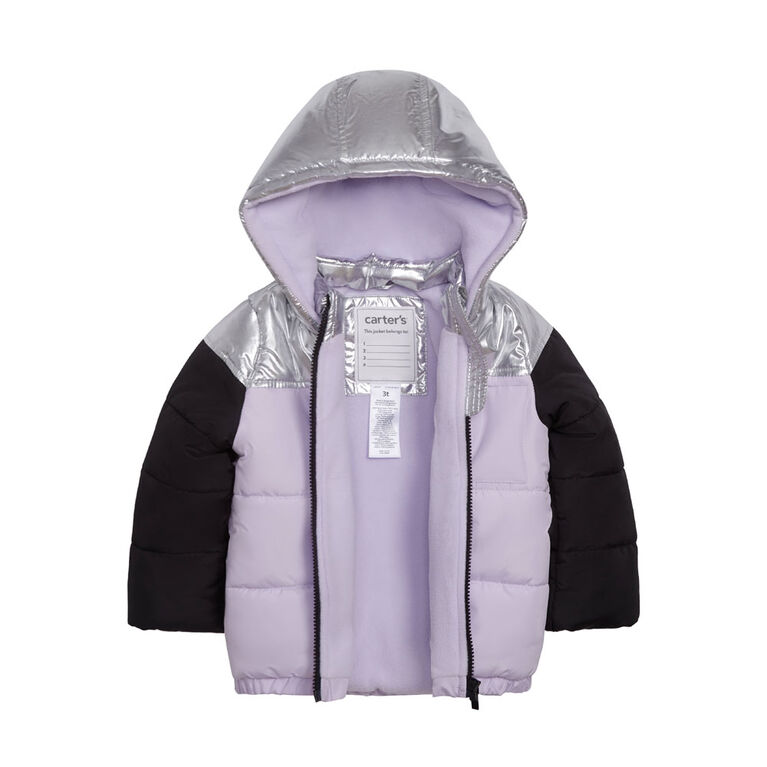Carter's - 2 Piece Snowsuit - Lilac