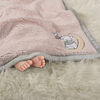 Disney Winnie the Pooh My First Blankie Sherpa Blanket, Pink