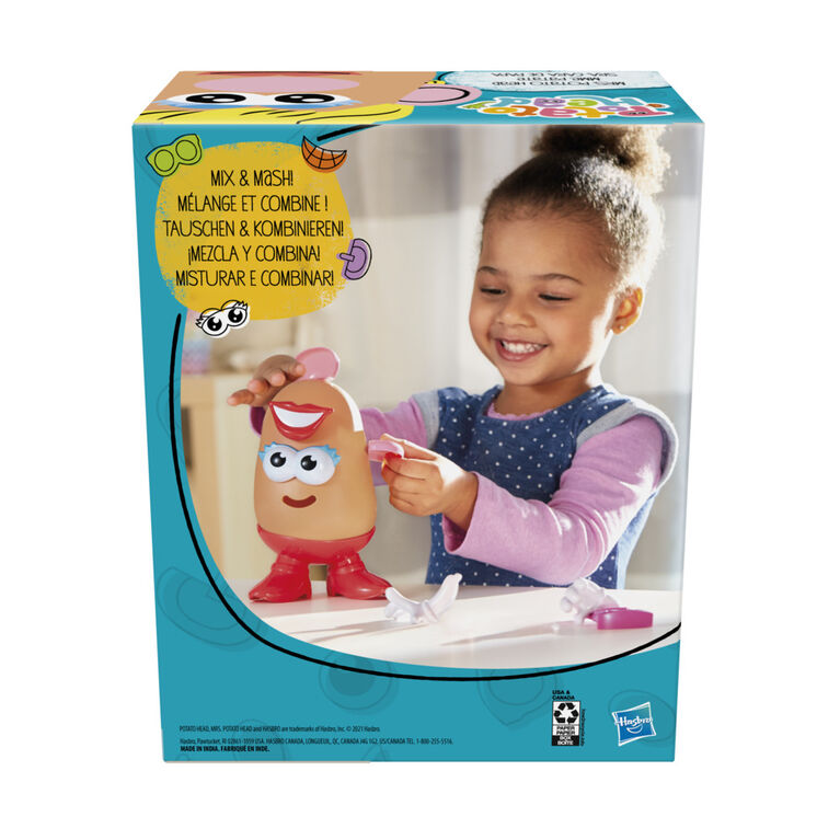 Potato Head, jouet Madame Patate classique pour enfants avec 12 pièces