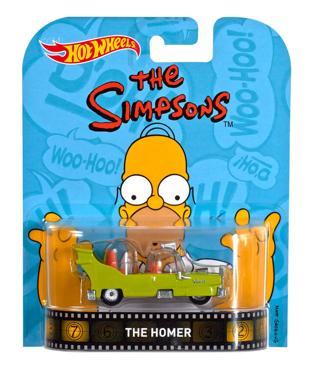 Hot Wheels - Retro Entertainment Diecast Vehicle - The Homer