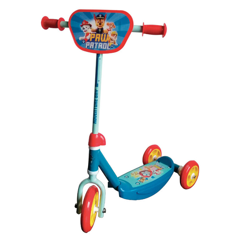 Mondo Toys - MY FIRST SCOOTER PAW PATROL - Pat Patrouille - Trottinette 3  roues pour enfant 2/3/4 ans - 28102 : : Jouets