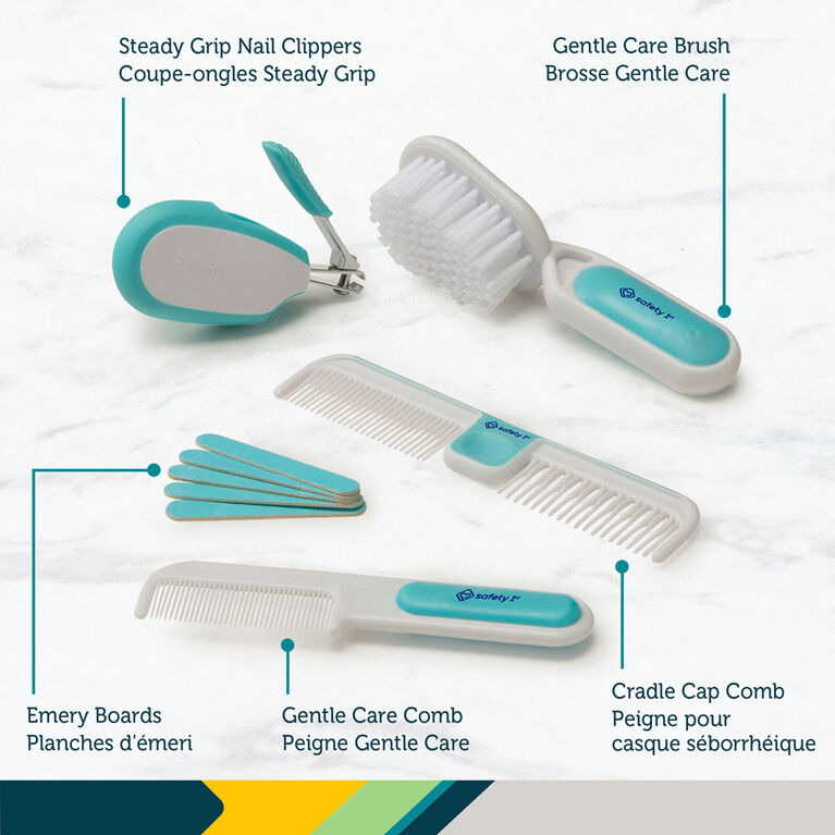 Trousse de toilette et Soins de santé de luxe Safety 1st - Bleu arctique.