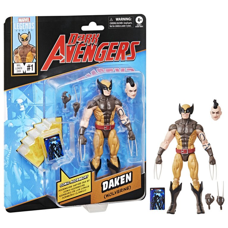 Marvel Legends Series Daken (Wolverine), figurine Avengers