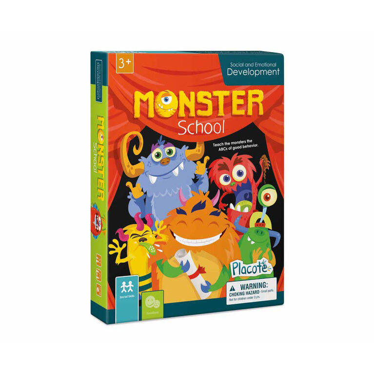 L'École des Monstres - Placote - jeu éducatif - Édition anglaise