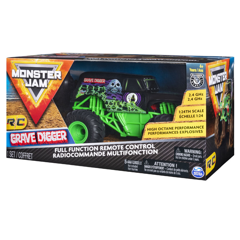 monster jam official grave digger remote control truck
