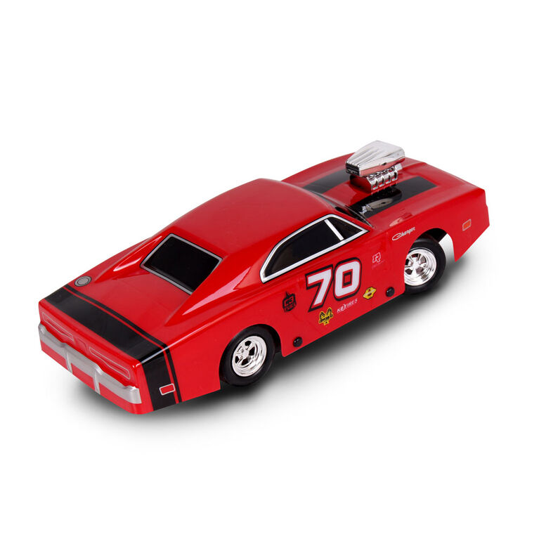 NKOK 1970 RC Dodge Charger - Red/Black 1:24