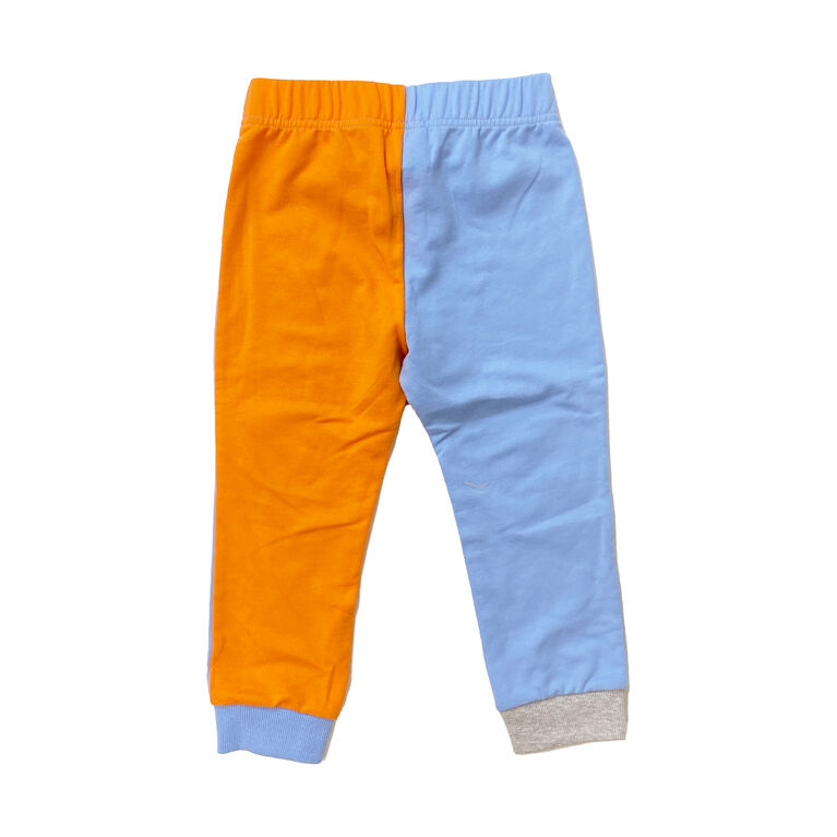 Bluey - Colour Blocked Jogger - Grey Heather / Blue