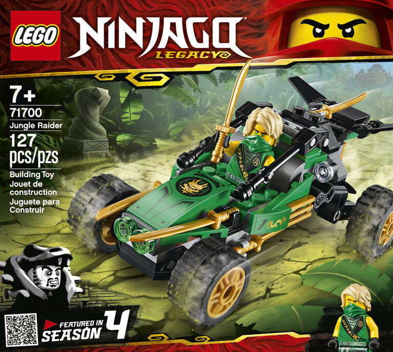 LEGO Ninjago Le buggy de la jungle 71700 (127 pièces)