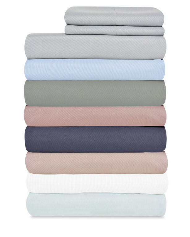 Royal Living Microfiber Twin Sheets,  Peach